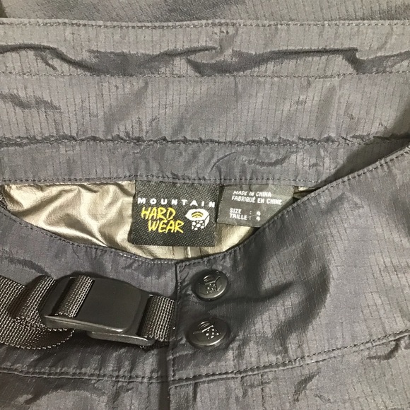 Mountain Hardware Gore Tex Paclite Nylon Pants Women’s Size 4 Black - Picture 8 of 14